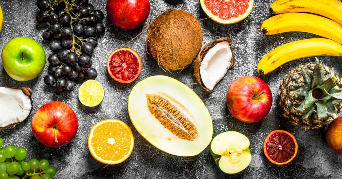 Variety of fresh fruits for your diet