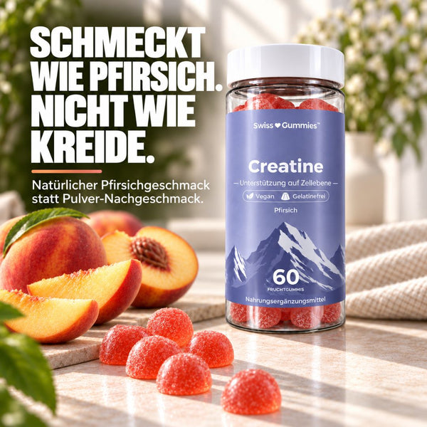 Creatine – Fruchtgummis mit 1000 mg Kreatin-Monohydrat