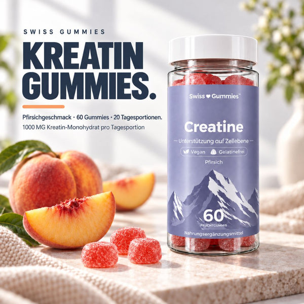 Creatine – Fruchtgummis mit 1000 mg Kreatin-Monohydrat